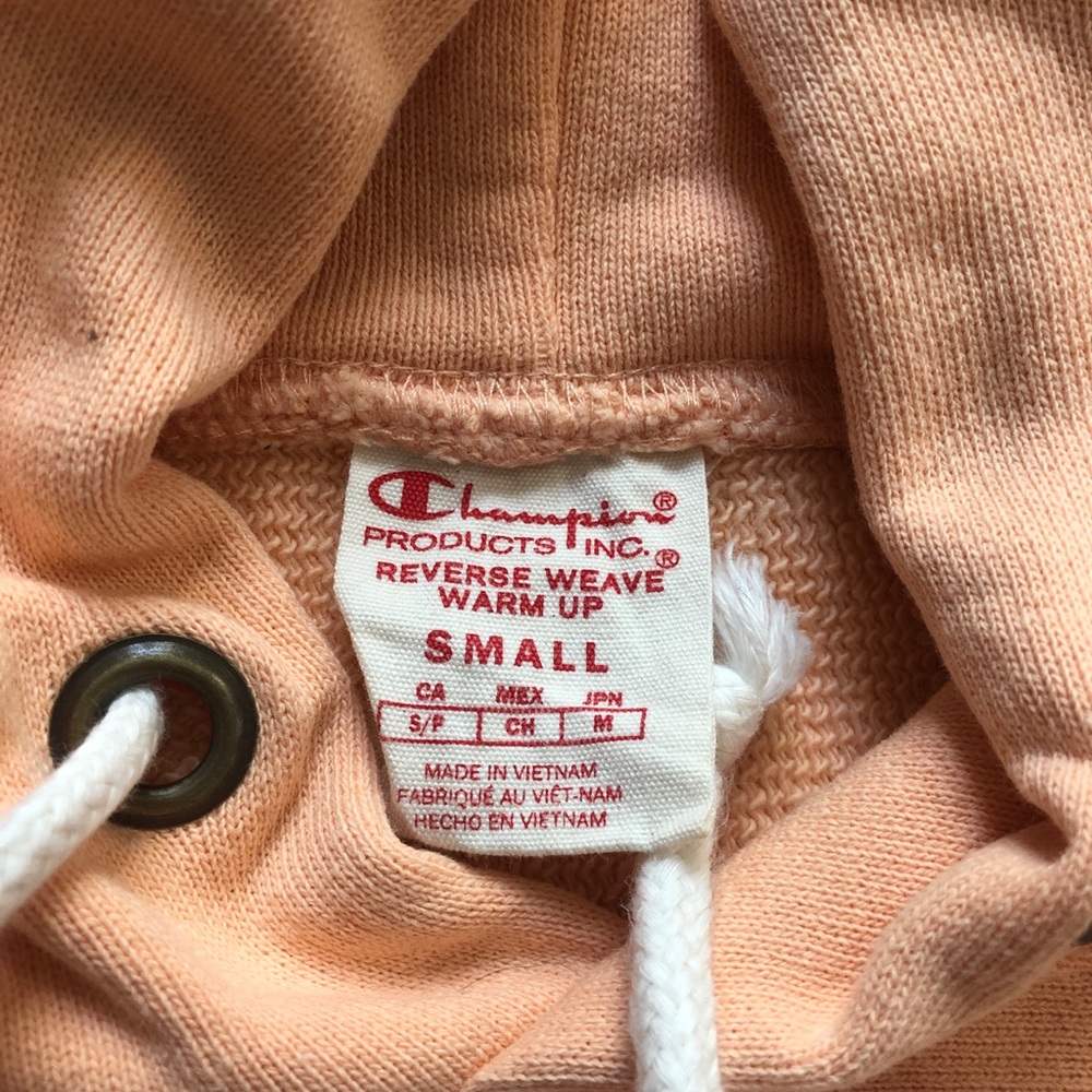 Champion Reverse Weave Script Logo Hoodie S - Picture 9 of 13